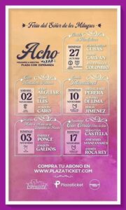 Aqu Los Carteles De La Feria De Acho Torosenelmundo