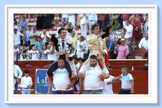 <b>En Sanlúcar de Barrameda… Buen encierro de El Torero, Perera y Talavante en hombros</b>