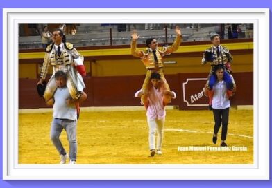 <b>En Atarfe… <i>El Fandi</i>, Escribano e Iván Rejas salen a hombros</b>