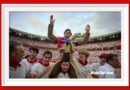 <b>En Pamplona… A la falta de casta y bravura en los flacuchos miura, el estridente espectáculo de Colombo</b>