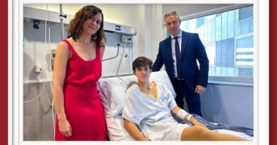 <b>El novillero Sergio Rollón tuvo la visita de la Presidenta Dª Isabel Díaz Ayuso</b>