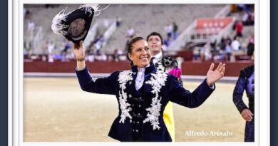 <b>En Madrid… Ana Rita pasión, firmeza y oreja a ley</b>