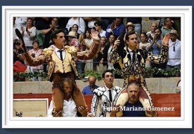 <b>En Pontevedra… En hombros Luque y Fernando Adrián, indultado <i>Heráldico</i></b>