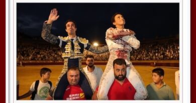 <b>En Huesca… Andrés Roca Rey dio inobjetable lección de pundonor y heroicidad</b