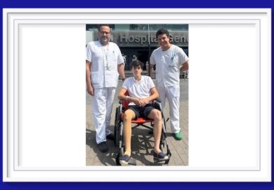 <b>Sergio Rollón abandona por fin el hospital</b>