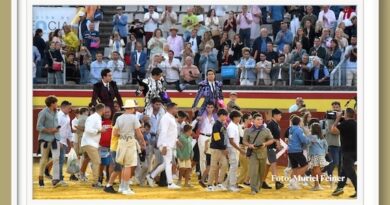 <b>Desde Palencia Muriel Feiner… Gran tarde de toros en el último festejo de la Feria de San Antolín</b>