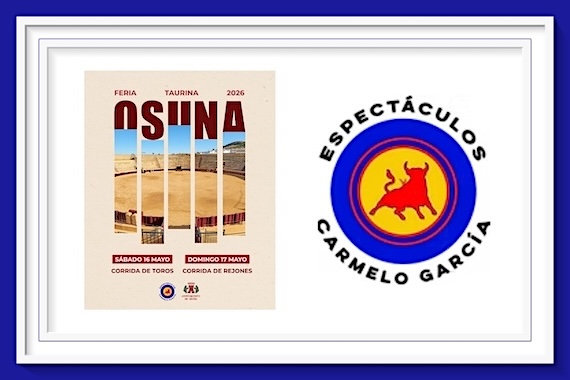 <b>Espectáculos Carmelo García continúa en Osuna 2026</b>