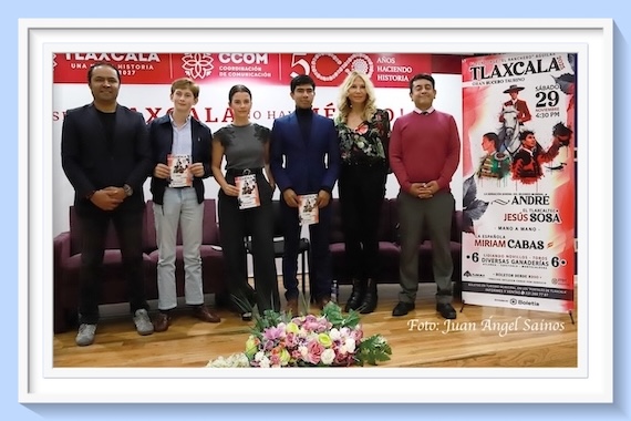 <b>Se presentó el cartel de la novillada a celebrarse en Tlaxcala</b>