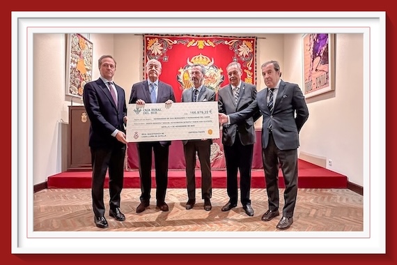 <b>Real Maestranza y Empresa Pagés entregan los beneficios del Festival del 13 de octubre</b>