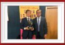<b>Borja Jiménez recoge premio como triunfador de la Feria de Cieza</b>